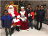Mr. and Mrs. Claus with Children