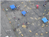Aerial View of Bike Rodeo Area