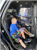 Safety Town Students Experience Being Inside a Cruiser at Copley Township Safety Center on Day 3 of Safety Town 2025