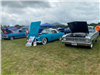 Rows of Vintage Cars On Display at Car Show 2025