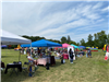 Vendors Set Up At Copley Community Park on Saturday For Heritage Days 2025