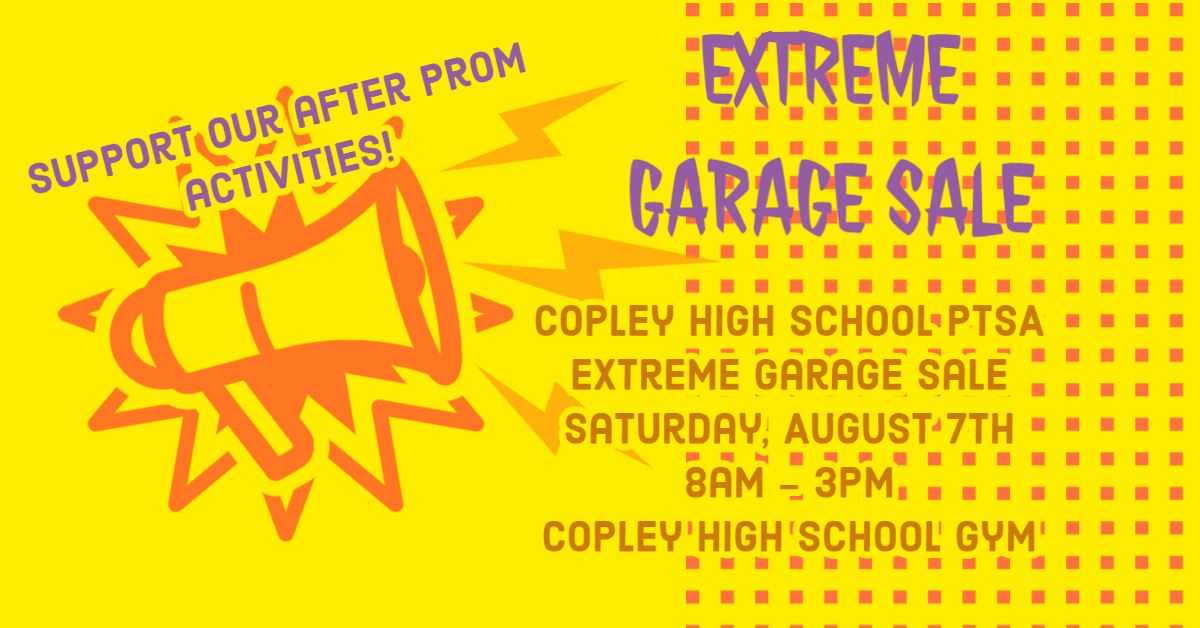 Extreme Garage Sale Flyer