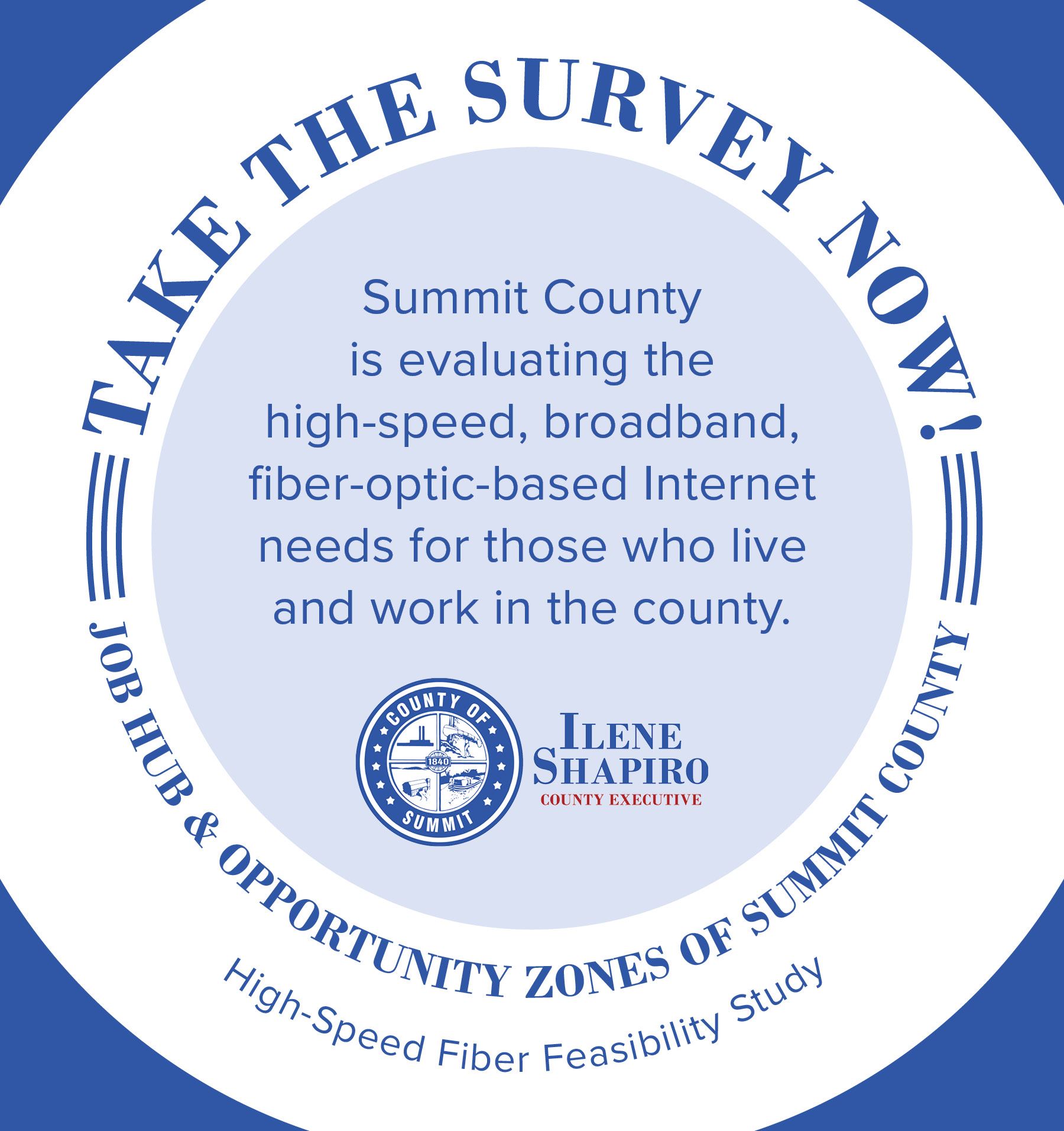 Summit County Broadband Survey Graphic