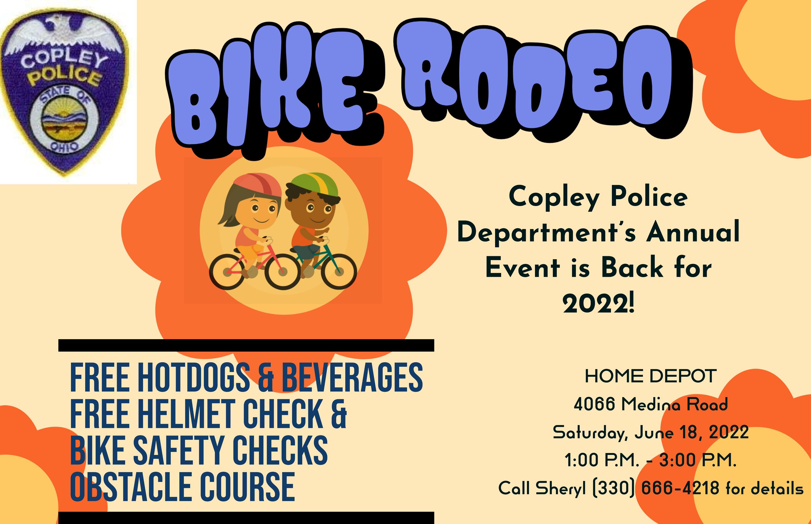 Bike Rodeo Announcement 2022