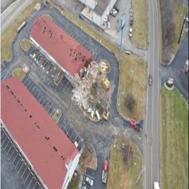 Motel 6 aerial