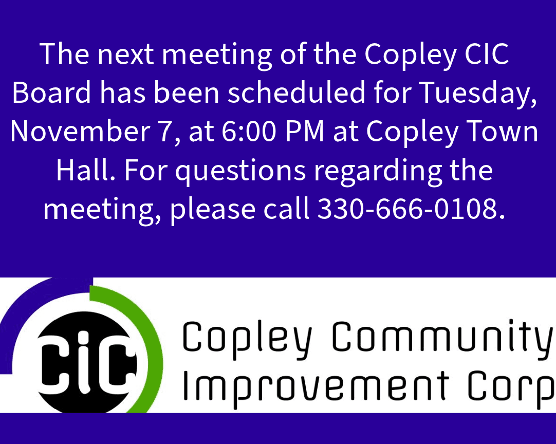 CIC Meeting Announcement