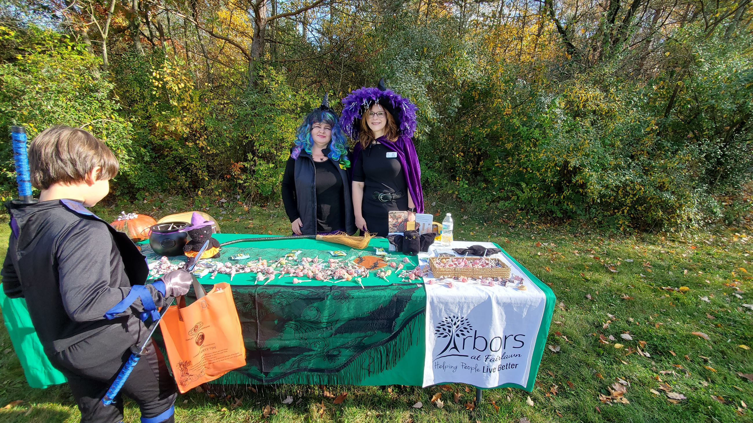 Arbors; Halloween in the Park