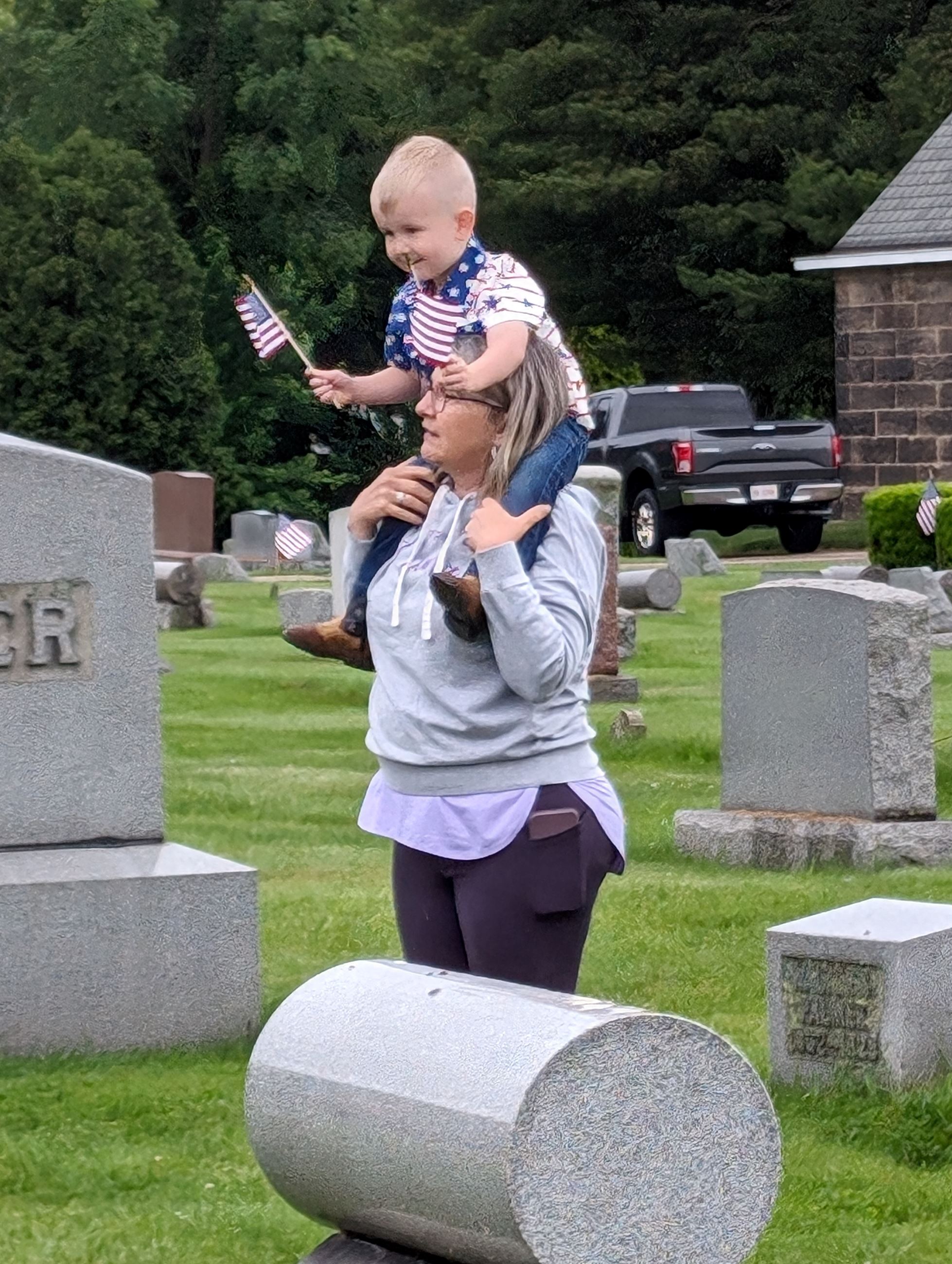 child.grandma; Memorial Day 2024