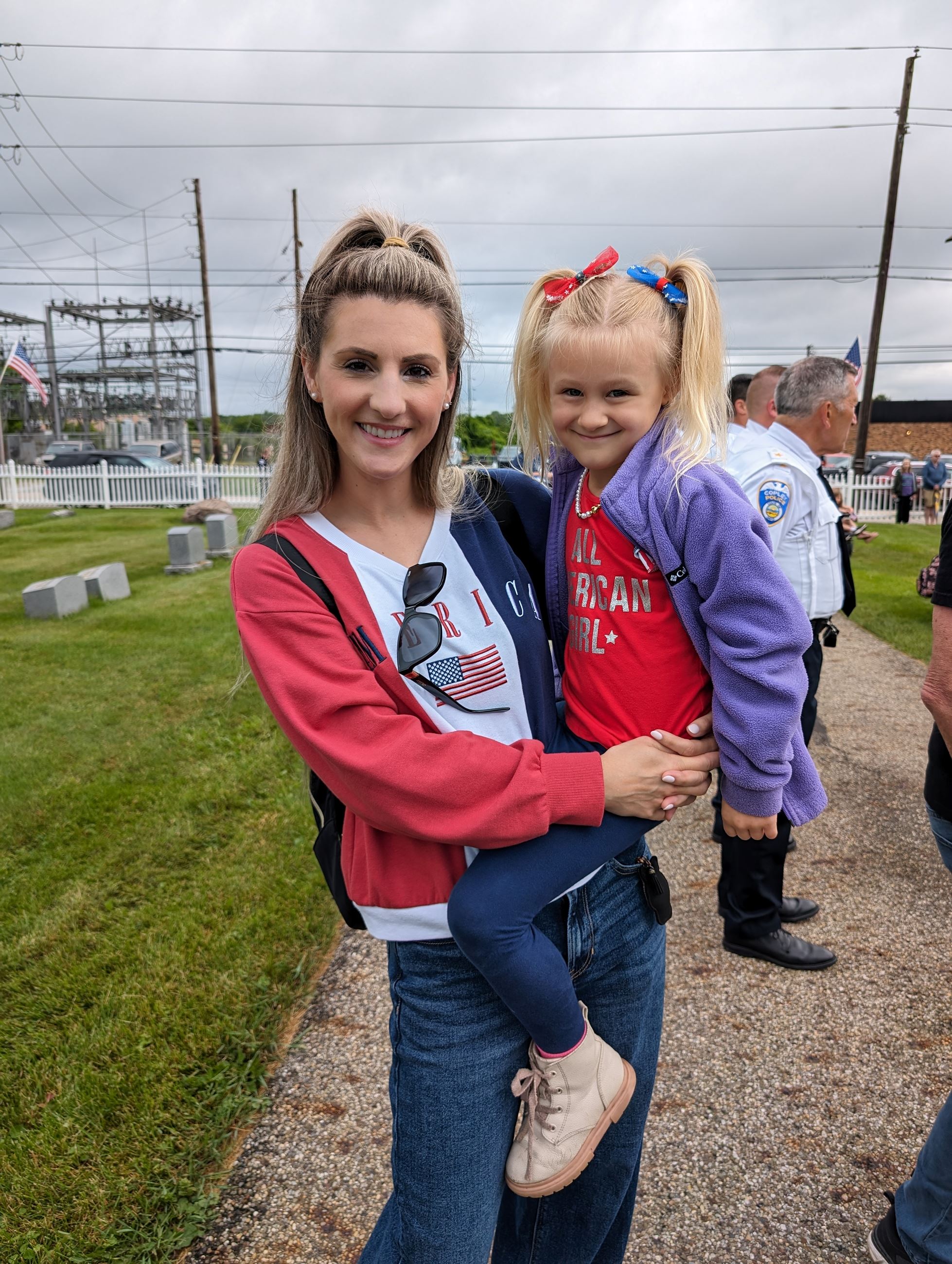mom daughter; Memorial Day 2024