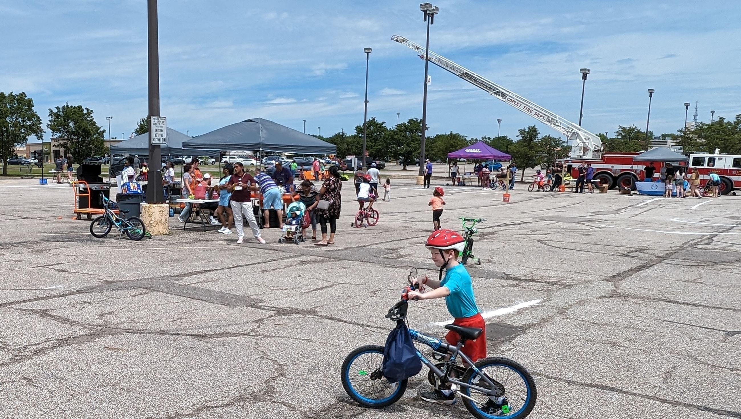 Home Depot Refreshments; Bike Rodeo; Copley PD; 2024