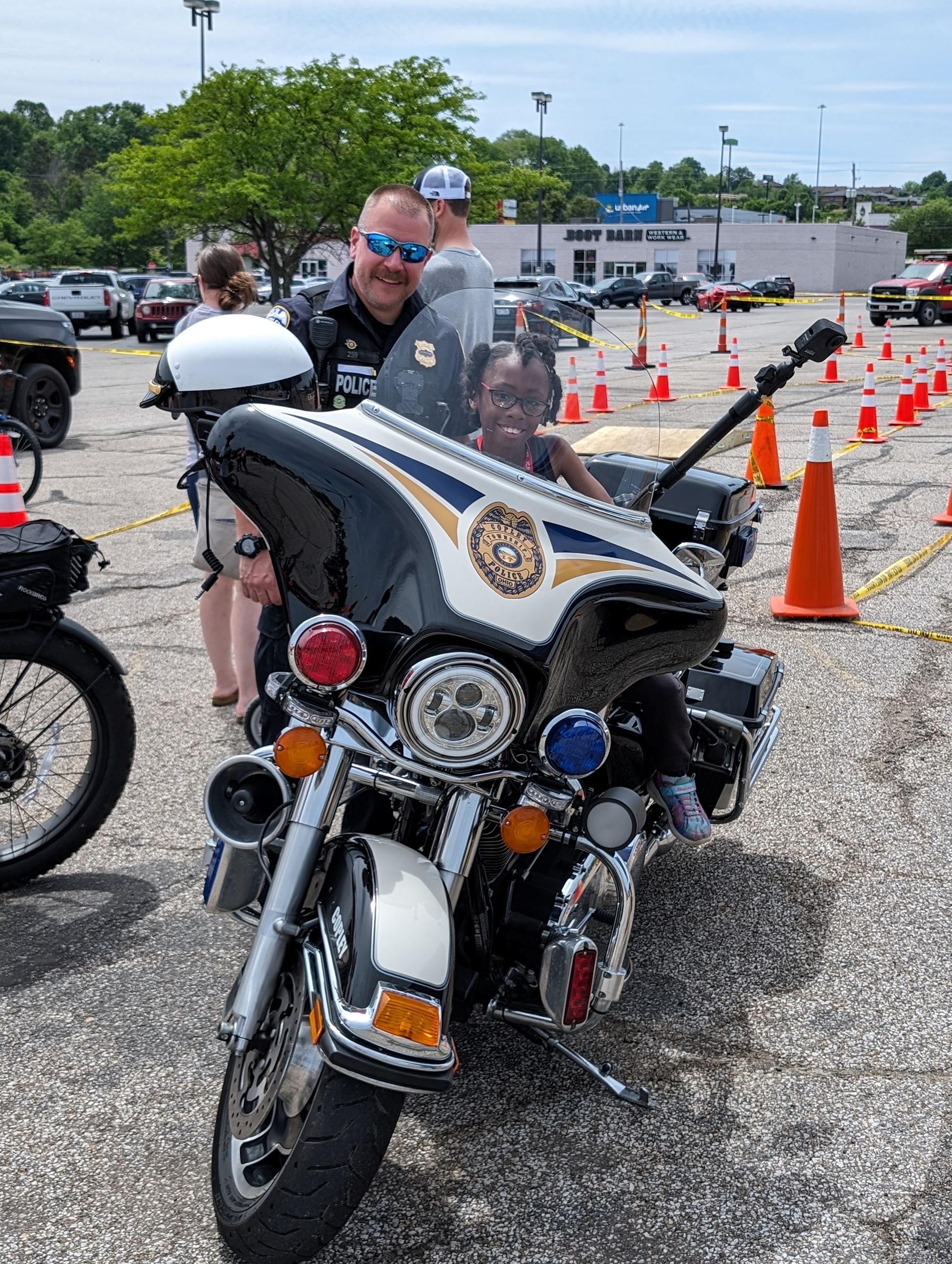 Motorcycle 1; Bike Rodeo; Copley PD; 2024