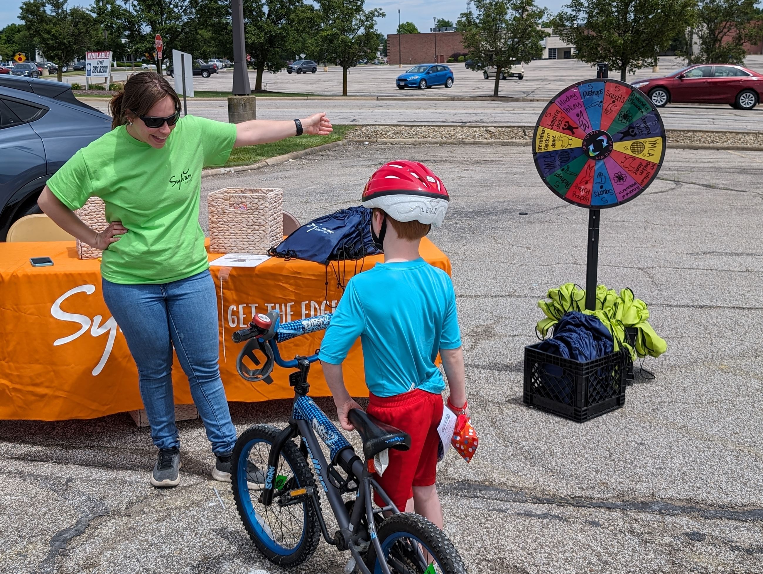 Sylvan Learning Center 2; Bike Rodeo; Copley PD; 2024