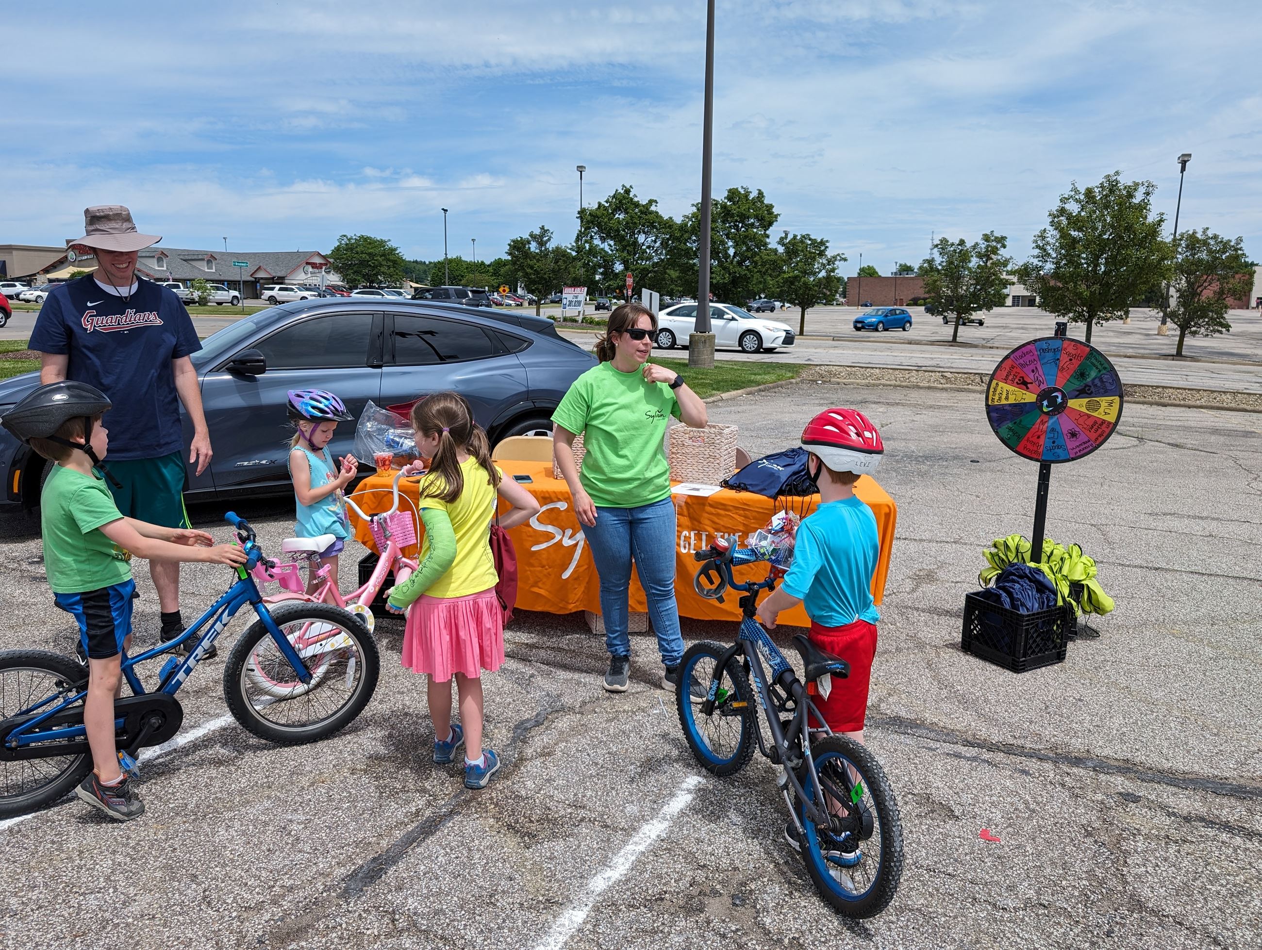 Sylvan Learning Center; Bike Rodeo; Copley PD; 2024