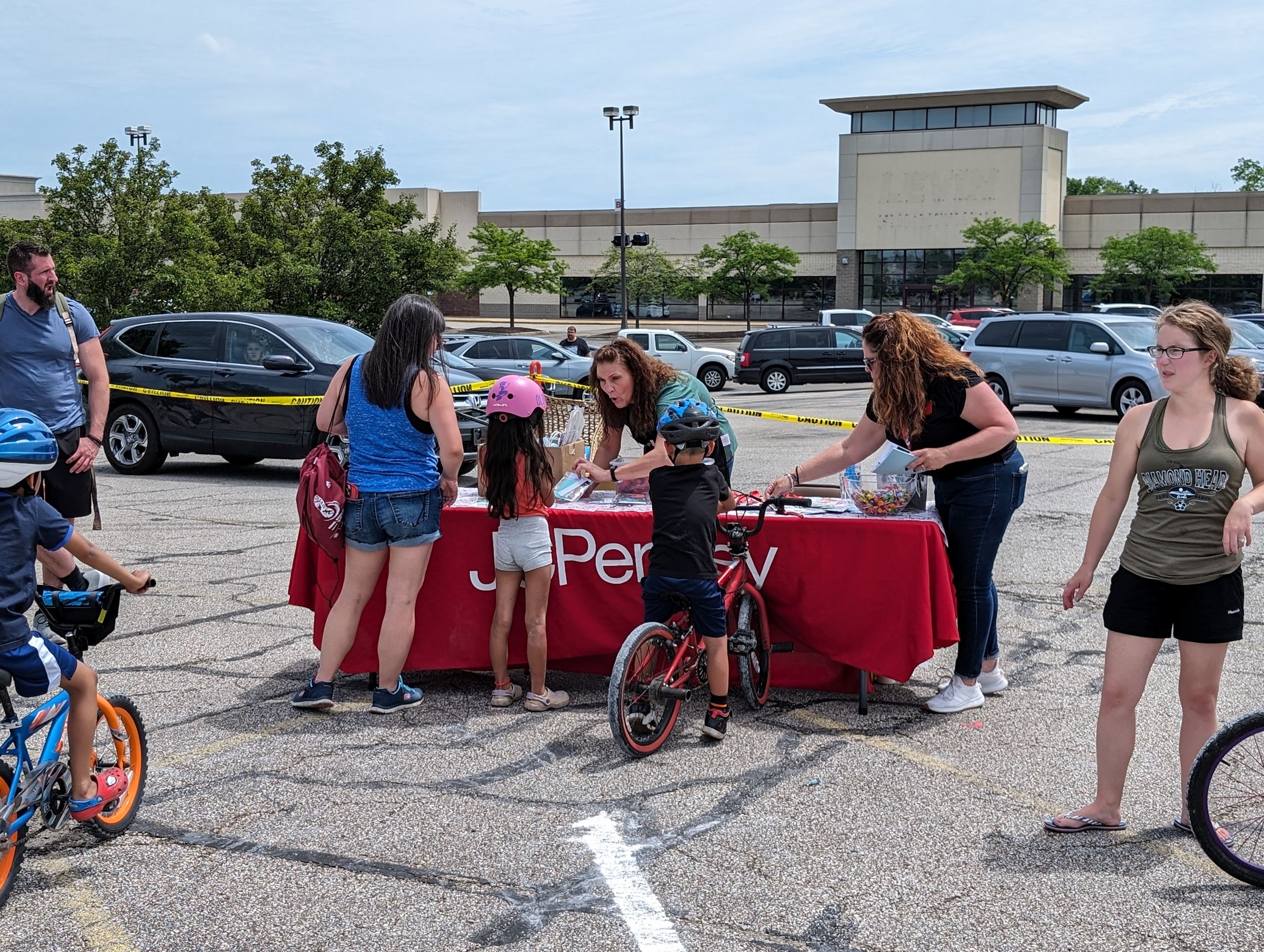 JCPenney; Bike Rodeo; Copley PD; 2024