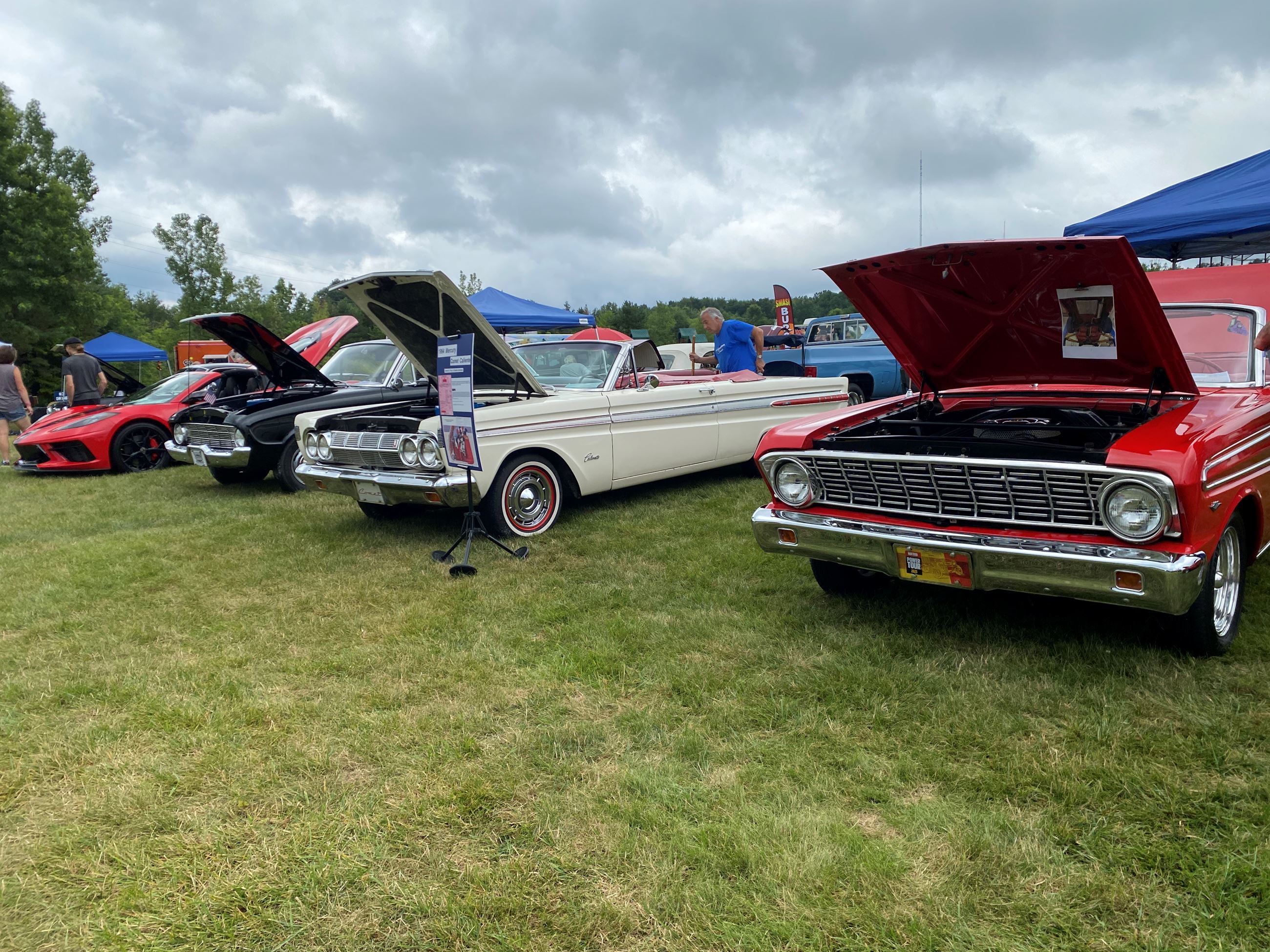 Vintage Cars On Display at Car Show 2025